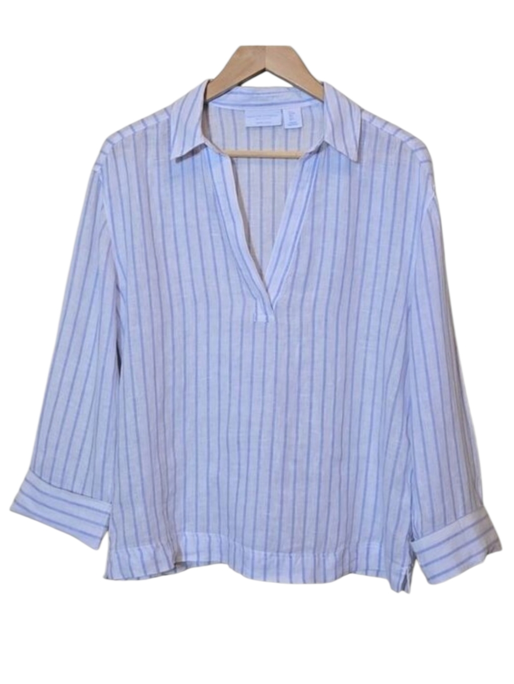Martha Stewart 100 Linen Popover Top Size Small Nautical Coastal Stealth Wealth Martha Stewart 100 Linen Popover Top Size Small Nautical Coastal Stealth Wealth